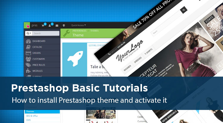 Install theme of prestashop 1.6 manual