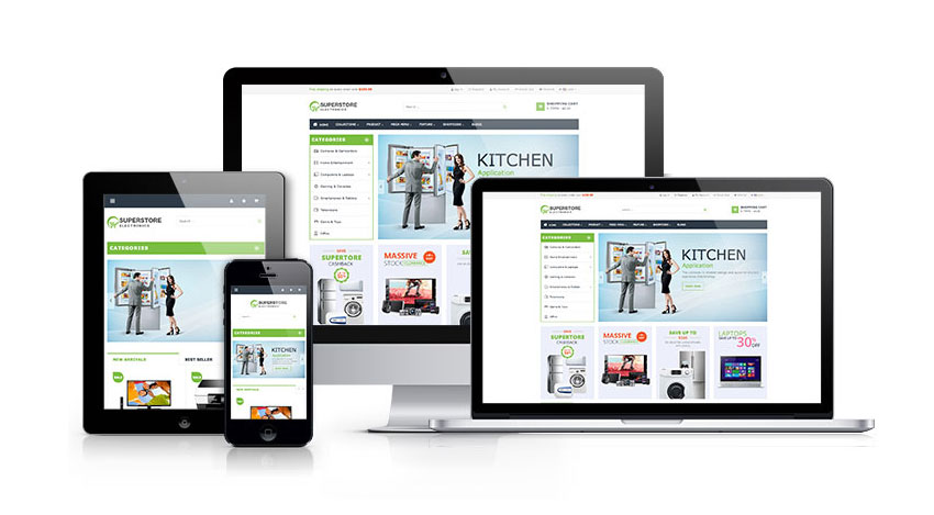 electronic prestashop theme