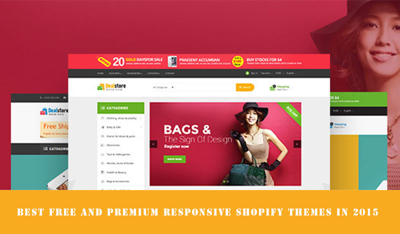 Best Free Shopify Templates and Premium Responsive Shopify Themes in 2015