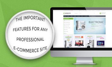 The Important features for any professional e-commerce site