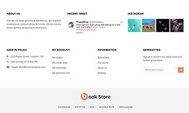 How to edit footer links in prestashop