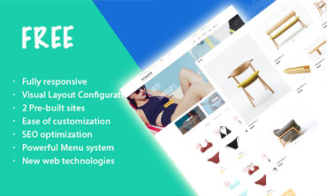 FREE responsive shopify theme Storm from Apollotheme