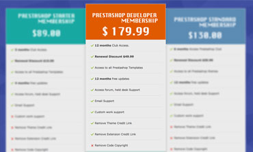 Why we should choose DEVELOPER package in Prestashop membership program