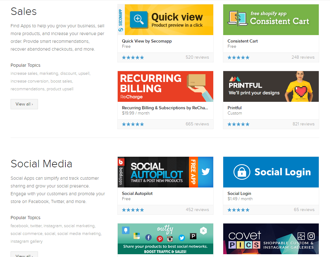 Shopify-apps