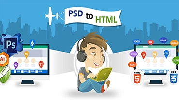 PSD to HTML conversion