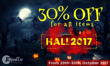 Shocking discount for Halloween