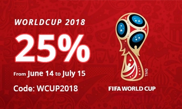 Big Sale for World Cup 2018