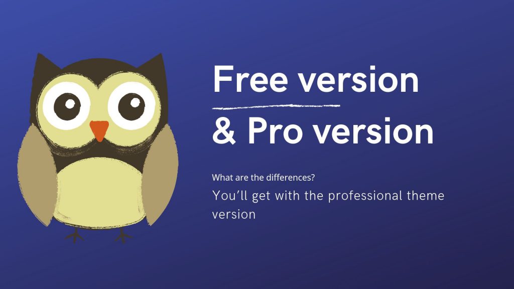 What is the difference between the free and the PRO theme version? – Apollotheme