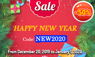 New Year Sale 2020 Best Deals: 50% Off || Apollotheme