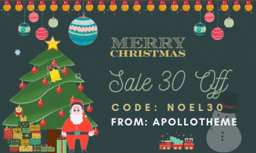 [30%Off] Best Christmas Sale 2021 – Apollotheme.com