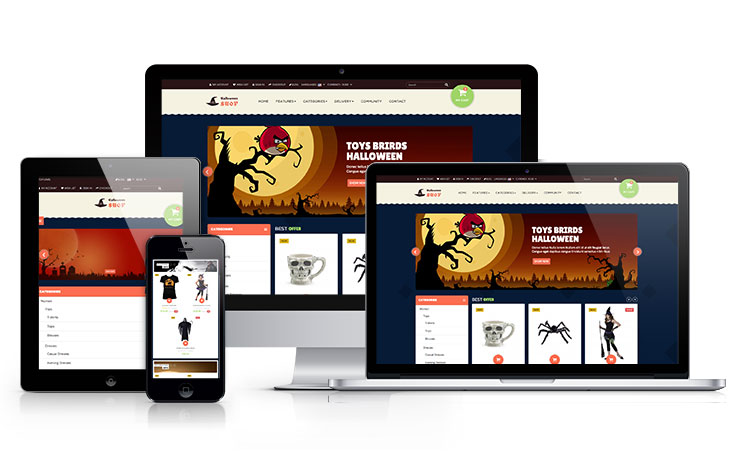 Ap Halloween Prestashop Theme for Event & Gift