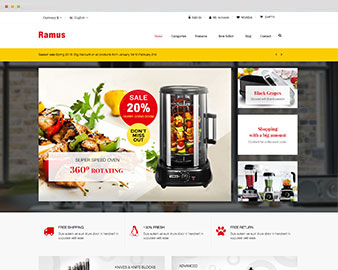 Ap Kitchenware Prestashop Theme