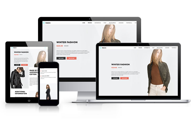 ap landingpage shopify responsive