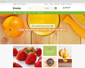 ap Green Shopify theme