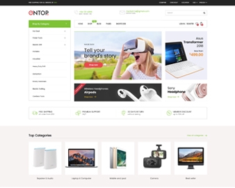 Ap Ontop - The best shopify theme for hi-tech, food, electronics