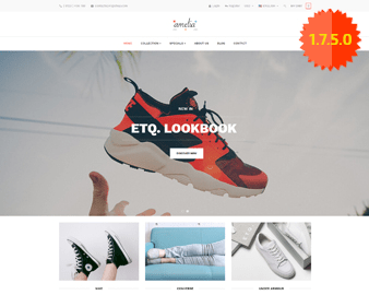 ap amelia prestashop theme 1.7.5.0, updated version