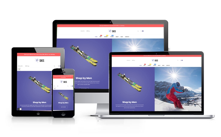 Ap Skis Prestashop Skateboard Themes - fully responsive