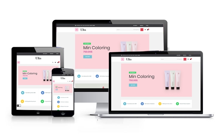 Ap Ulta Premium Beauty & Cosmetics Prestashop Skin Care Themes - fully responsive