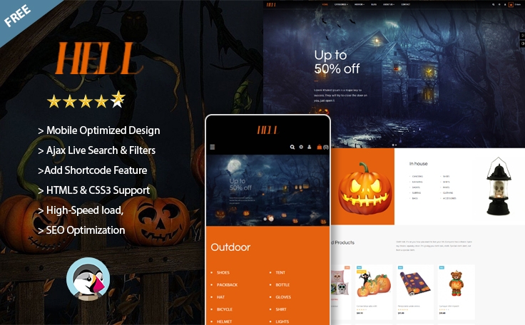 ap hell best free prestashop themes