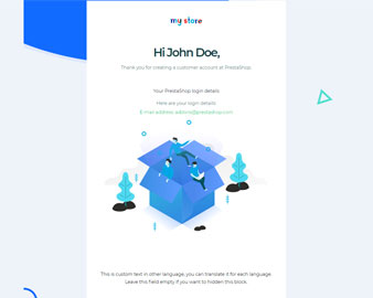 Fuho- Advanced PrestaShop Email Template