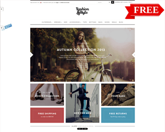 Fashion Store - Free Clothing Shopify Theme