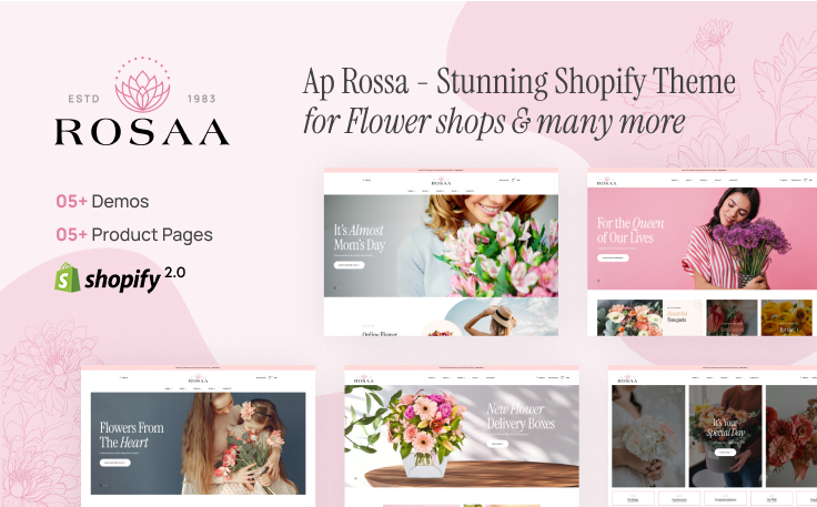 AP ROSSA - FLOWER SHOP SHOPIFY THEME
