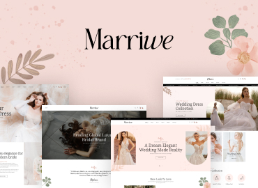 AP MARRIWE - WEDDING GOWN SHOPIFY THEME