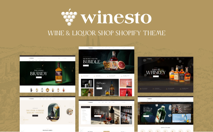 AP WINESTO - WINERY SHOPIFY THEME