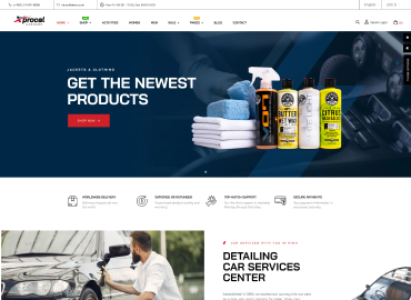 Leo Xprocal Elementor - Car Care Prestashop Theme