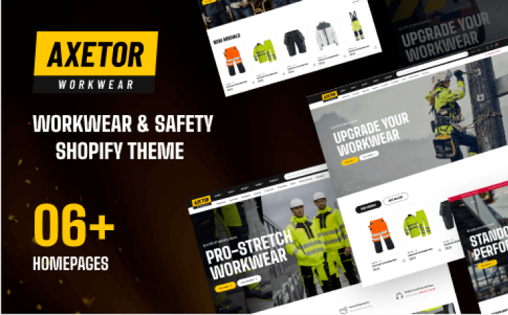 Axetor - Workwear & Safety Shopify Theme