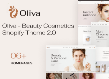 Oliva - Beauty Cosmetics Shopify Theme