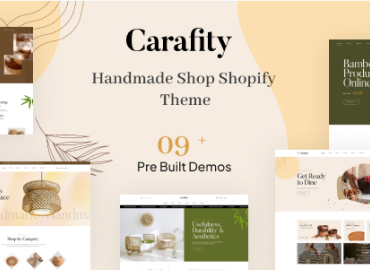 Carafity - Bamboo Handmade Shopify Theme